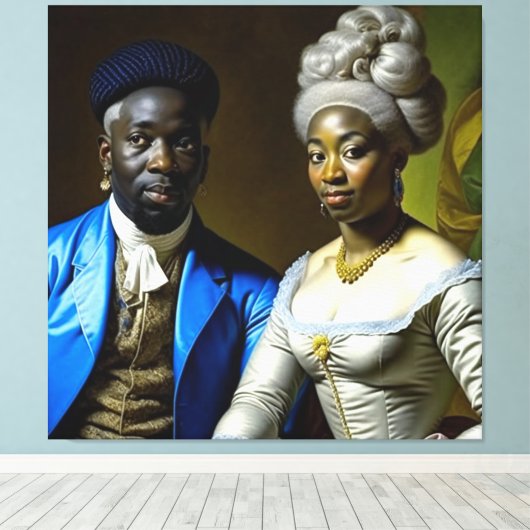 De Jeffersons Canvas Afdruk (Insitu (Houten vloer))