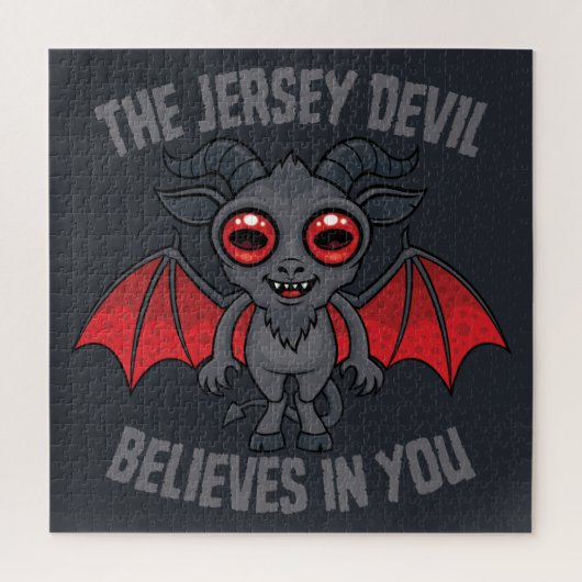 De Jersey Devil Gelooft In Jou Legpuzzel (Verticaal)