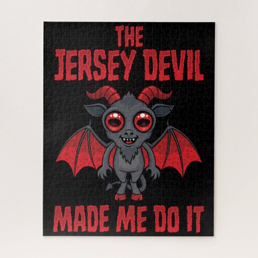 De Jersey Devil Liet Me Het Doen Legpuzzel (Verticaal)