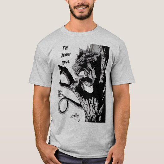 De Jersey Devil T-shirt (Voorkant)