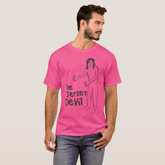 De Jersey Devil T-shirt (Voorkant volledig)