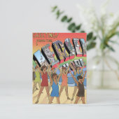 De Jersey Shore  Groeten Art Briefkaart (Staand voorkant)