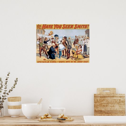 De Jersey Shore Poster (Keuken)