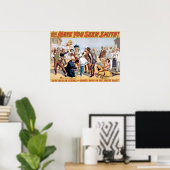 De Jersey Shore Poster (Thuiskantoor)