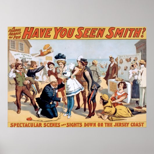 De Jersey Shore Poster (Voorkant)