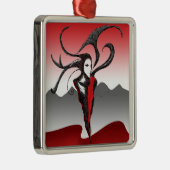 De jester metalen ornament (Rechts)