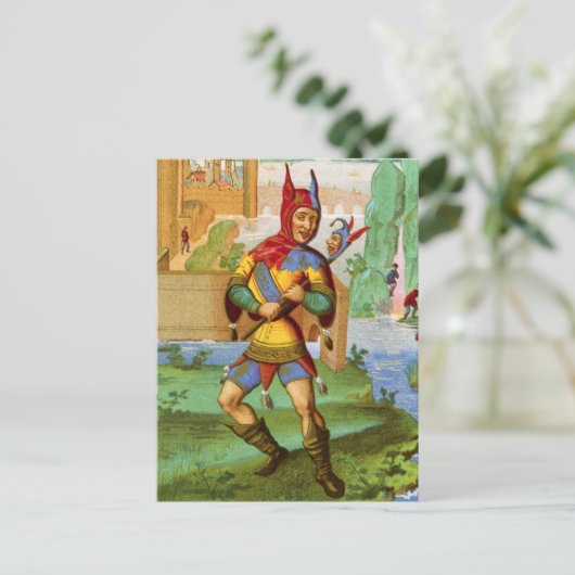 De Jester Post Card Briefkaart (Staand voorkant)