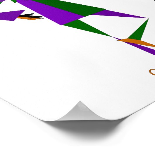 De Jester Print, het Papier van het Poster van de  (Hoek)