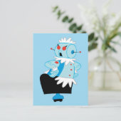 De Jestons | Rosie de Robot Briefkaart (Staand voorkant)