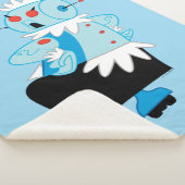 De Jestons | Rosie de Robot Sherpa Deken (3/4)