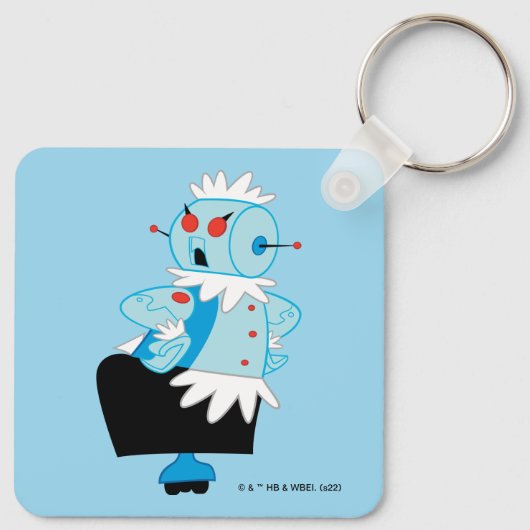 De Jestons | Rosie de Robot Sleutelhanger (Achterkant)
