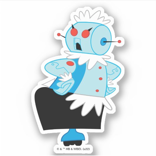 De Jestons | Rosie de Robot Sticker (Voorkant)