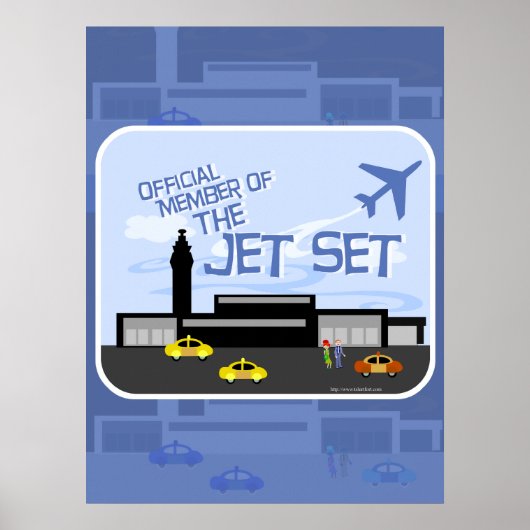 De Jet Set! Poster (Voorkant)