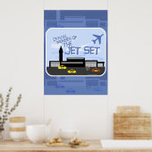De Jet Set! Poster (Keuken)