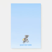 De Jetpackrit van de Koala Post-it® Notes (Voorkant)