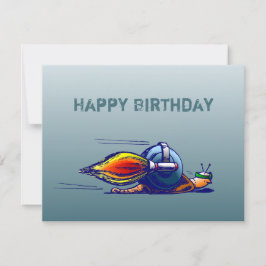 De Jetpackrit van Rocket Snail Kaart