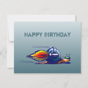 De Jetpackrit van Rocket Snail Kaart