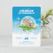 De Jetsons Birthday Kaart (Staand voorkant)