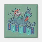 De Jetsons | Elroy & Astro Besties Magneet (Voorkant)