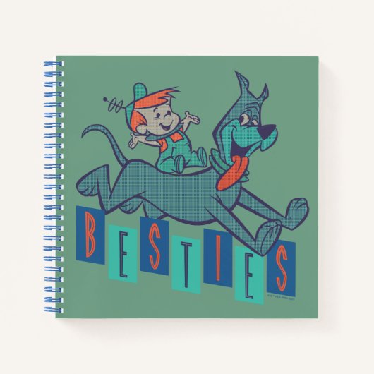 De Jetsons | Elroy & Astro Besties Notitieboek (Voorkant)
