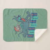 De Jetsons | Elroy & Astro Besties Sherpa Deken (Voorkant (horizontaal))