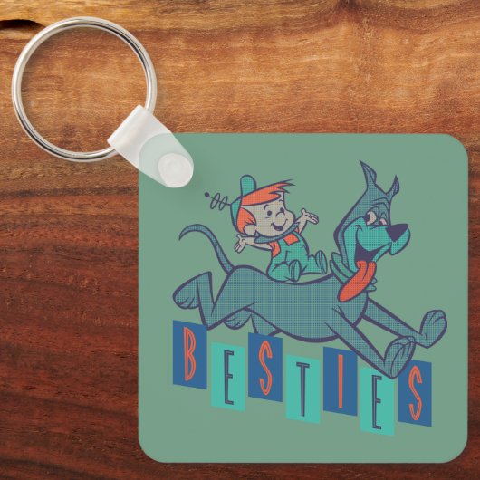 De Jetsons | Elroy & Astro Besties Sleutelhanger (Voorkant)