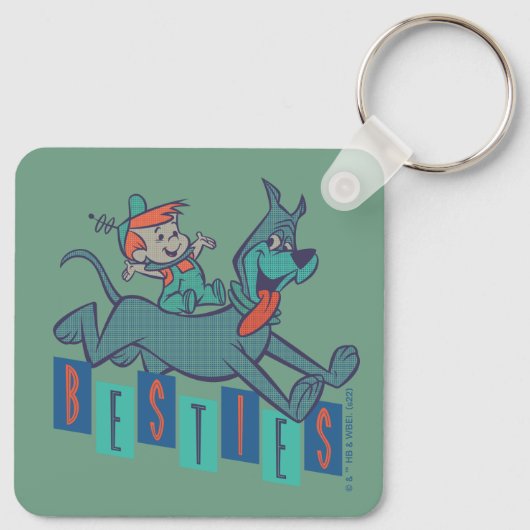 De Jetsons | Elroy & Astro Besties Sleutelhanger (Achterkant)