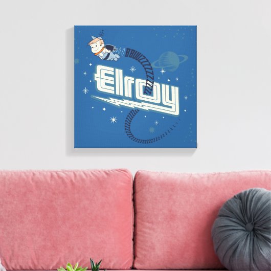 De Jetsons | Elroy BBUZZZZZZ Canvas Afdruk (Insitu (Woonkamer))