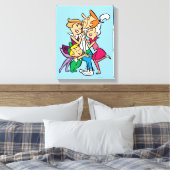 De Jetsons | Familie Canvas Afdruk (Insitu (Slaapkamer))