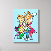 De Jetsons | Familie Canvas Afdruk (Voorkant)