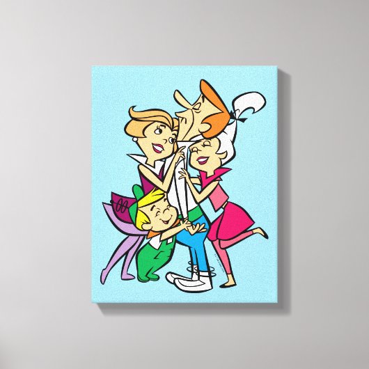 De Jetsons | Familie Canvas Afdruk (Voorkant)