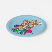 De Jetsons | Familie Papieren Bordje (Gekanteld)