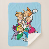De Jetsons | Familie Sherpa Deken (Voorkant)