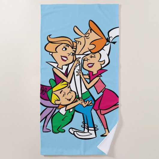 De Jetsons | Familie Strandlaken (Voorkant)