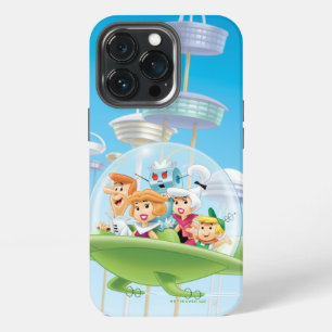 De Jetsons Familie vliegende auto iPhone 13 Pro Hoesje