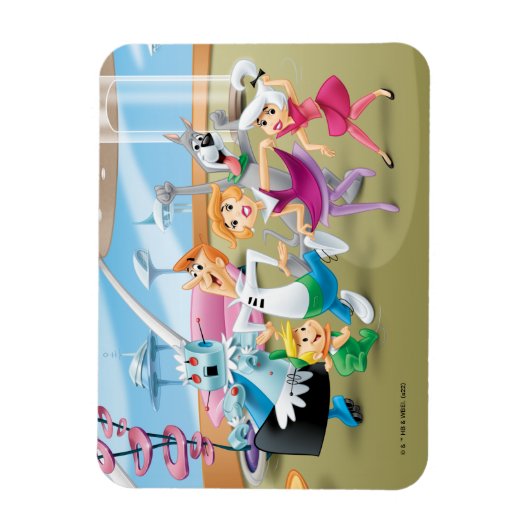 De Jetsons | Familiedanpartij Magneet (Verticaal)