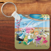 De Jetsons | Familiedanpartij Sleutelhanger (Voorkant)