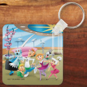 De Jetsons | Familiedanpartij Sleutelhanger (Achterkant)