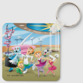 De Jetsons | Familiedanpartij Sleutelhanger (Achterkant)