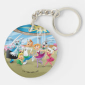 De Jetsons | Familiedanpartij Sleutelhanger (Achterkant)