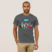 De Jetsons | Familiedanpartij T-shirt (Voorkant volledig)