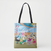De Jetsons | Familiedanpartij Tote Bag (Voorkant)