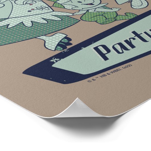 De Jetsons | Feestpartij 2099 Poster (Hoek)