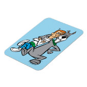 De Jetsons | George & Astro Buddies Magneet (Linkerzijde)