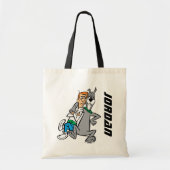 De Jetsons | George & Astro Buddies | Naam toevoeg Tote Bag (Voorkant)