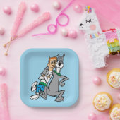 De Jetsons | George & Astro Buddies Papieren Bordje (Feest)