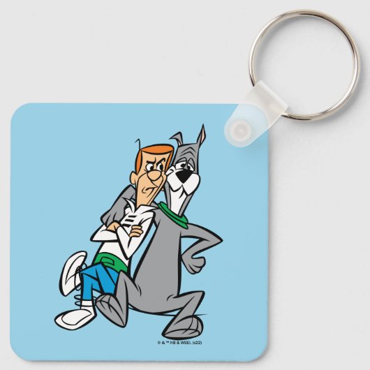 De Jetsons | George & Astro Buddies Sleutelhanger (Achterkant)