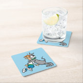 De Jetsons | George & Astro Hug Kartonnen Onderzetters (Insitu)