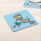 De Jetsons | George & Astro Hug Kartonnen Onderzetters (Schuin)