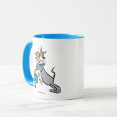 De Jetsons | George & Astro Hug Mok (Voorkant links)